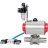 Кран шаровой BV3131P(3pc)-FP-W-ISO-H LONG Ду10 Ру63 полнопроходной, корпус - нержавеющая сталь 304, уплотнение - PTFE, под приварку, с пневмоприводом PA-SA-052, пневмораспределителем 4V320-08 AC220V и БПВ AFC2000 в Омске