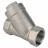 Клапан обратный VCSY3131P-T 1/2″ Ду15 Ру40 Y-образный, резьбовой, пружинный, корпус - нержавеющая сталь 304, диск - нержавеющая сталь 304, уплотнение - PTFE в Омске