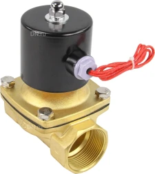 Клапан электромагнитный VS100-ET-NC-24VAC 1 1/2″ Ду40 Ру10 прямого действия двухходовой, корпус - латунь, присоединение - внутренняя резьба, уплотнение - EPDM, нормально-закрытый, катушка - 24 В AC
