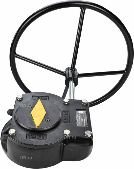 Редуктор четвертьоборотный HARC RQN1-1620Z-T38 корпус - высокопрочный чугун EN-GJS-450-10/ВЧ45 в Омске