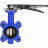 Затвор дисковый поворотный WBV1616N-2W-Fb-H Ду65 Ру16 LUG межфланцевый, корпус - чугун QT450, диск - чугун QT450, уплотнение - NBR, с рукояткой в Омске