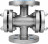 Стекло смотровое SG2-32S-F тип В ГОСТ 21836-2021 Ду150 Ру16 нержавеющая сталь 316, фланцевое в Омске