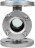 Стекло смотровое SG2-32S-F тип В ГОСТ 21836-2021 Ду150 Ру16 нержавеющая сталь 316, фланцевое в Омске