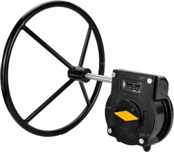 Редуктор четвертьоборотный HARC RQN2-2640Z-T55 корпус - высокопрочный чугун EN-GJS-450-10/ВЧ45
