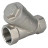Клапан обратный VCSY3131P-T 1″ 1/4 Ду32 Ру40 Y-образный, резьбовой, пружинный, корпус - нержавеющая сталь 304, диск - нержавеющая сталь 304, уплотнение - PTFE в Омске