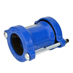Муфта соединительная ДРК CCDS2114E-SS Ду50 Ру10/16, корпус - углеродистая сталь, уплотнение - EPDM, обжимной диаметр 59-72 мм