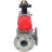 Кран шаровой BV3232P(4pc)-FP-3WL-F Ду80 Ру16 полнопроходной трехходовой, фланцевый, корпус - нержавеющая сталь SS316, с пневмоприводом PA-SA-140 с возвратными пружинами и БКВ APL-210N в Омске