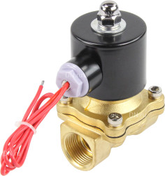 Клапан электромагнитный VS100-NT-NC-24VAC 3/4″ Ду20 Ру10 прямого действия двухходовой, корпус - латунь, присоединение - внутренняя резьба, уплотнение - NBR, нормально-закрытый, катушка - 24 В AC