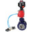 Затвор дисковый поворотный с тройным эксцентриситетом WBV3EX-3431M-1W-F-ISO Ду80 Ру25 фланцевый углеродистая сталь WCB, диск - нержавеющая сталь 304, METAL, с пневмоприводом PA-SA-140, пневмораспределителем 4V320-08 AC220V и БКВ APL-510N EX в Омске