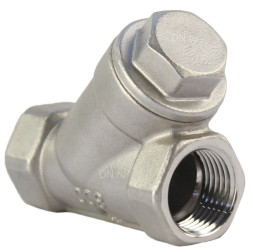 Фильтр сетчатый FMY3232P-T 1/2″ Ду15 Ру16, Y-образный, корпус - нержавеющая сталь 316, резьбовой
