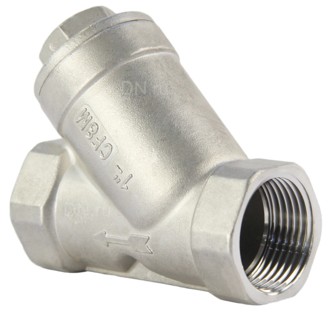 Фильтр сетчатый FMY3232P-T 3/4″ Ду20 Ру16, Y-образный, корпус - нержавеющая сталь 316, резьбовой в Омске