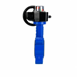 Затвор дисковый поворотный WBV1631N-2W-Fb-H Ду50 Ру16 LUG межфланцевый, корпус - чугун QT450, диск - нержавеющая сталь AISI 304, уплотнение - NBR, с редуктором HGB RQN1-180Z