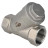 Клапан обратный VCSY3232P-T 3/8″ Ду10 Ру40 Y-образный, резьбовой, пружинный, корпус - нержавеющая сталь 316, диск - нержавеющая сталь 316, уплотнение - PTFE в Омске