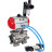 Кран шаровой BV3232P(3pc)-FP-SW-ISO-H Ду65 Ру63 полнопроходной, корпус - нержавеющая сталь SS316, под приварку, с пневмоприводом PA-SA-130, пневмораспределителем 4V320-08 AC220V, БПВ AFC2000 в Омске