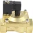 Клапан электромагнитный VS400-NT-NC-24VDC 2″ Ду50 Ру16, соленоидный двухходовой, корпус - латунь, уплотнение - NBR, резьбовой, нормально-закрытый, пилотный, катушка - 24В в Омске