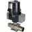 Кран шаровой BV3131P(3pc)-FP-W-ISO-H LONG Ду10 Ру63 полнопроходной, под приварку, корпус - нержавеющая сталь SS304, уплотнение - PTFE, с электроприводом четвертьоборотным QTSA-N-003EM-O0-220VAC с пружинным возвратом в Омске