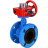 Затвор дисковый поворотный WBV1313E-2W-F-H Ду50 Ру16 фланцевый, корпус - чугун GGG40, диск - чугун GGG40, уплотнение - EPDM, с редуктором HGBF RQN1-180Z в Омске