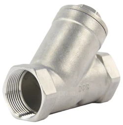 Фильтр сетчатый FMY3232P-T 1 1/4″ Ду32 Ру16, Y-образный, корпус - нержавеющая сталь 316, резьбовой