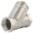 Фильтр сетчатый FMY3232P-T 1 1/4″ Ду32 Ру16, Y-образный, корпус - нержавеющая сталь 316, резьбовой в Омске