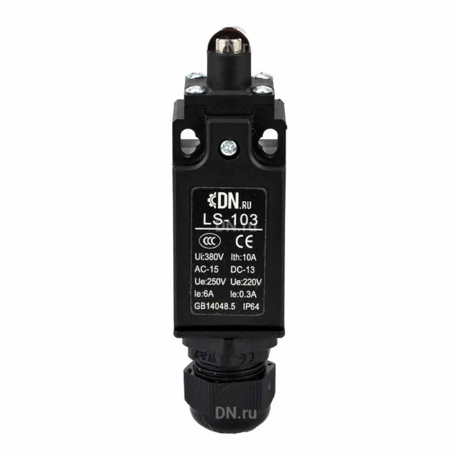 Концевой датчик LS-103 напряжение 250В, максимальный ток 6А в Омске