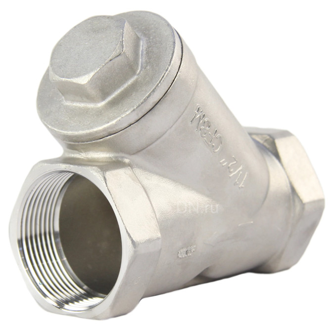 Фильтр сетчатый FMY3232P-T 1 1/2″ Ду40 Ру16, Y-образный, корпус - нержавеющая сталь 316, резьбовой в Омске