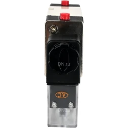 Пневмораспределитель 4M320-08 AC220V 1/4″ бистабильный, пятиканальный, с двусторонним ЭМУ для четвертьоборотных пневмоприводов (на корпус)