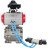 Кран шаровой BV3232P(3pc)-FP-SW-ISO-H Ду100 Ру63 полнопроходной, корпус - нержавеющая сталь SS316, под приварку, с пневмоприводом PA-DA-105, пневмораспределителем 4V320-08 AC220V, БКВ APL-210N в Омске