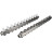 Коллекторная группа GC3-31-12 1″ Ду25 Ру10 отводов — 12, в сборе с терморегулирующими клапанами и запорно-балансировочными клапанами, без переходников, корпус - нержавеющая сталь AISI 304 в Омске