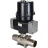 Кран шаровой BV3131P(3pc)-FP-W-ISO-H LONG Ду40 Ру40 полнопроходной, под приварку, корпус - нержавеющая сталь SS304, уплотнение - PTFE, с электроприводом четвертьоборотным QTSA-N-005EM-O0-220VAC с пружинным возвратом в Омске