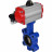 Затвор дисковый поворотный WBV1616N-2W-Fb-H Ду65 Ру16 LUG корпус - чугун QT450, диск - чугун QT450, уплотнение - NBR, с пневмоприводом PA-SA-105 и пневмораспределителем 4M310-08 DC24V в Омске