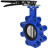 Затвор дисковый поворотный WBV1631E-2W-Fb-H Ду100 Ру16 LUG межфланцевый, корпус - чугун QT450, диск - нержавеющая сталь 304, уплотнение - EPDM, с рукояткой в Омске