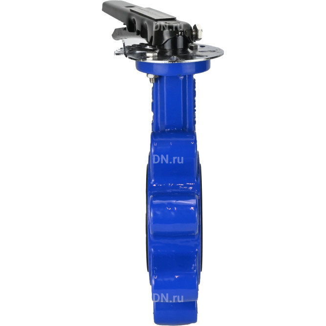 Затвор дисковый поворотный WBV1631E-2W-Fb-H Ду100 Ру16 LUG межфланцевый, корпус - чугун QT450, диск - нержавеющая сталь 304, уплотнение - EPDM, с рукояткой в Омске
