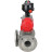 Кран шаровой BV3232P(4pc)-FP-3WL-F Ду20 Ру16 полнопроходной трехходовой, фланцевый, корпус - нержавеющая сталь SS316, с пневмоприводом PA-SA-065 с возвратными пружинами и БКВ APL-510N EX в Омске