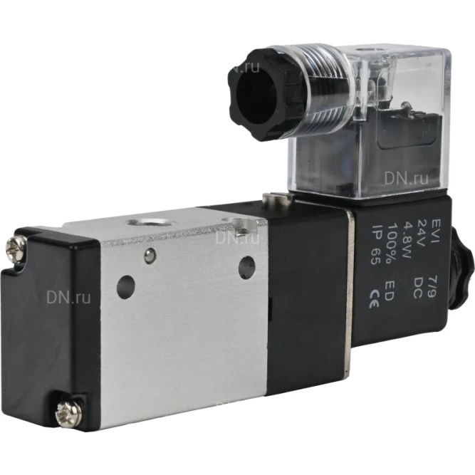 Пневмораспределитель 3VM210-08-NC AC220V 1/4″ моностабильный, с односторонним ЭМУ, для отсечных клапанов в Омске