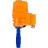 Затвор дисковый поворотный WBV1616E-2W-Fb-H Ду150 Ру16 LUG межфланцевый, корпус - чугун QT450, диск - чугун QT450, уплотнение - EPDM, с электроприводом QT-EX-020EM-O2-220VAC-У1 220В в Омске