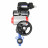 Затвор дисковый поворотный WBV3432V-2W-Fb-H Ду250 Ру16, углеродистая сталь WCB, нерж.сталь 316L, Viton, с пневмоприводом PA-DA-140, с ручным дублером MON4-1200-T54-ISO и с электропневматическим поворотным позиционером YT-1000RSN без обратной связи в Омске