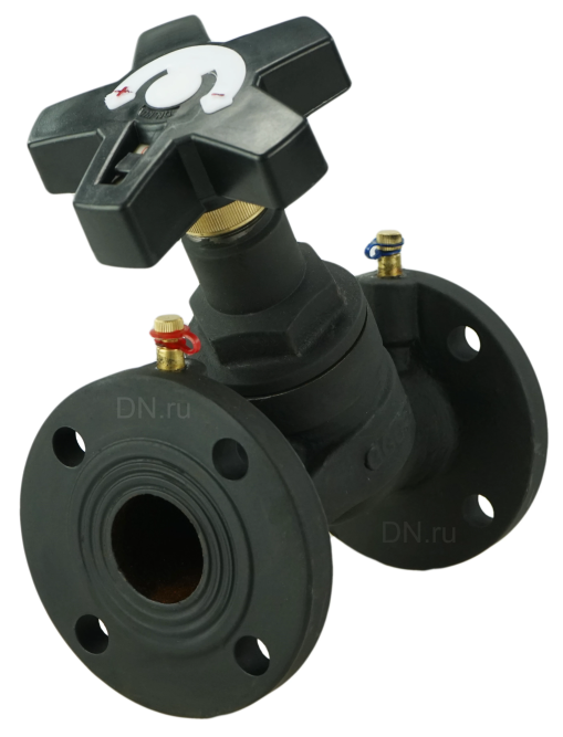 Клапан балансировочный VB1431V-F Ду50 Ру16 чугунный, фланцевый, с ниппелями в Омске