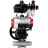 Кран шаровой BV3131P(3pc)-FP-W-ISO-H LONG Ду125 Ру16 полнопроход., корпус - нерж.сталь 304, уплотнение - PTFE, под приварку, пн.привод PA-DA-130, пн.распределитель 4M310-08 AC220V, ручной дублер MON3-700-T38-ISO, БКВ APL-410N EX и БПВ AFC2000 в Омске