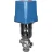 Клапан регулирующий VRg1-31M-PED-T 1/2″ Ду15 Ру25 двухходовой, односедельный, резьбовой, корпус - нержавеющая сталь AISI304, уплотнение - металл с электроприводом XCK220-1500 AC220V в Омске