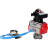 Кран шаровой BV3232P(4pc)-SP-3WL-T-ISO-H Ду80 Ру40, стандартнопроходной, четырехсоставной, корпус - нержавеющая сталь 316, уплотнение - PTFE, внутренняя резьба, с пневмоприводом PA-DA-083, пневмораспределителем 4V320-10 AC220V, БКВ APL-210N в Омске