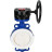 Затвор дисковый поворотный WBV3434Pf-2W-Fb-R Ду150 Ру16 корпус - углеродистая сталь WCB, диск - углеродистая сталь WCB, футерованный PTFE, уплотнение - PTFE, межфланцевый, с редуктором в Омске