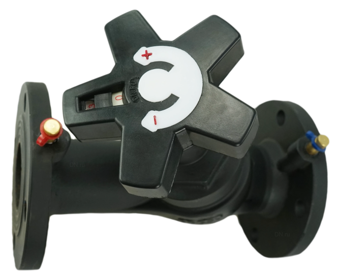 Клапан балансировочный VB1431V-F Ду65 Ру16 чугунный, фланцевый, с ниппелями в Омске