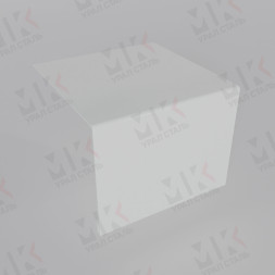 Планка откоса околооконная простая 200х50х3000 мм 0,5 мм Satin RAL 9003