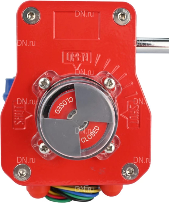 Затвор дисковый поворотный WBV3432N-2W-Fb-H Ду150 Ру16 межфланцевый, корпус - углеродистая сталь WCB, диск - нержавеющая сталь 316L, уплотнение - NBR, с редуктором HGBF RQN2-320Z с индикатором положения и датчиком обратной связи в Омске