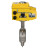 Затвор дисковый поворотный WBV3232E-2W-Fb-H Ду250 Ру16, корпус - нержавеющая сталь 316L, диск - нержавеющая сталь 316L, уплотнение - EPDM, с электроприводом QT-N-040EM-O1-24VDC-У1 24В в Омске