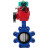 Затвор дисковый поворотный WBV1631E-2W-Fb-H Ду125 Ру16 LUG корпус - чугун QT450, диск - нержавеющая сталь 304, уплотнение - EPDM, с пневмоприводом PA-DA-105, пневмораспределителем 4M310-08 DC24V и магнитным переключателем ALS200D в Омске