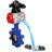 Затвор дисковый поворотный WBV1616N-2W-Fb-H Ду100 Ру16 LUG корпус - чугун QT450, диск - чугун QT450, уплотнение - NBR, с пневмоприводом PA-DA-083, пневмораспределителем 4V320-08 AC220V и БКВ APL-210N в Омске