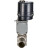 Кран шаровой BV3232P(3pc)-FP-W-ISO-H LONG Ду32 Ру40 полнопроходной, под приварку, корпус - нержавеющая сталь SS316, уплотнение - PTFE, с электроприводом четвертьоборотным QTSA-N-003EM-O0-220VAC с пружинным возвратом в Омске