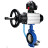 Затвор дисковый поворотный WBV1413E-2W-Fb-H Ду150 Ру16, корпус - чугун GGG50, диск - чугун GGG40, уплотнение - EPDM, с пневмоприводом PA-DA-105-1 двойного действия, с пневмораспределителем 4V320-08 AC220V, с БКВ APL-510N-EX в Омске
