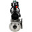 Кран шаровой BV3232P(4pc)-FP-3WL-F Ду100 Ру16 полнопроходной трехходовой, фланцевый, корпус - нержавеющая сталь SS316, с пневмоприводом PA-DA-105-1 двойного действия, пневмораспределителем 4M310-08 DC24V и БКВ APL-510N EX в Омске